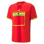 Camisolas de futebol Gana Equipamento Alternativa World Cup 2022 Manga Curta